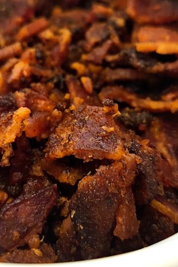 Cajun candied bacon
