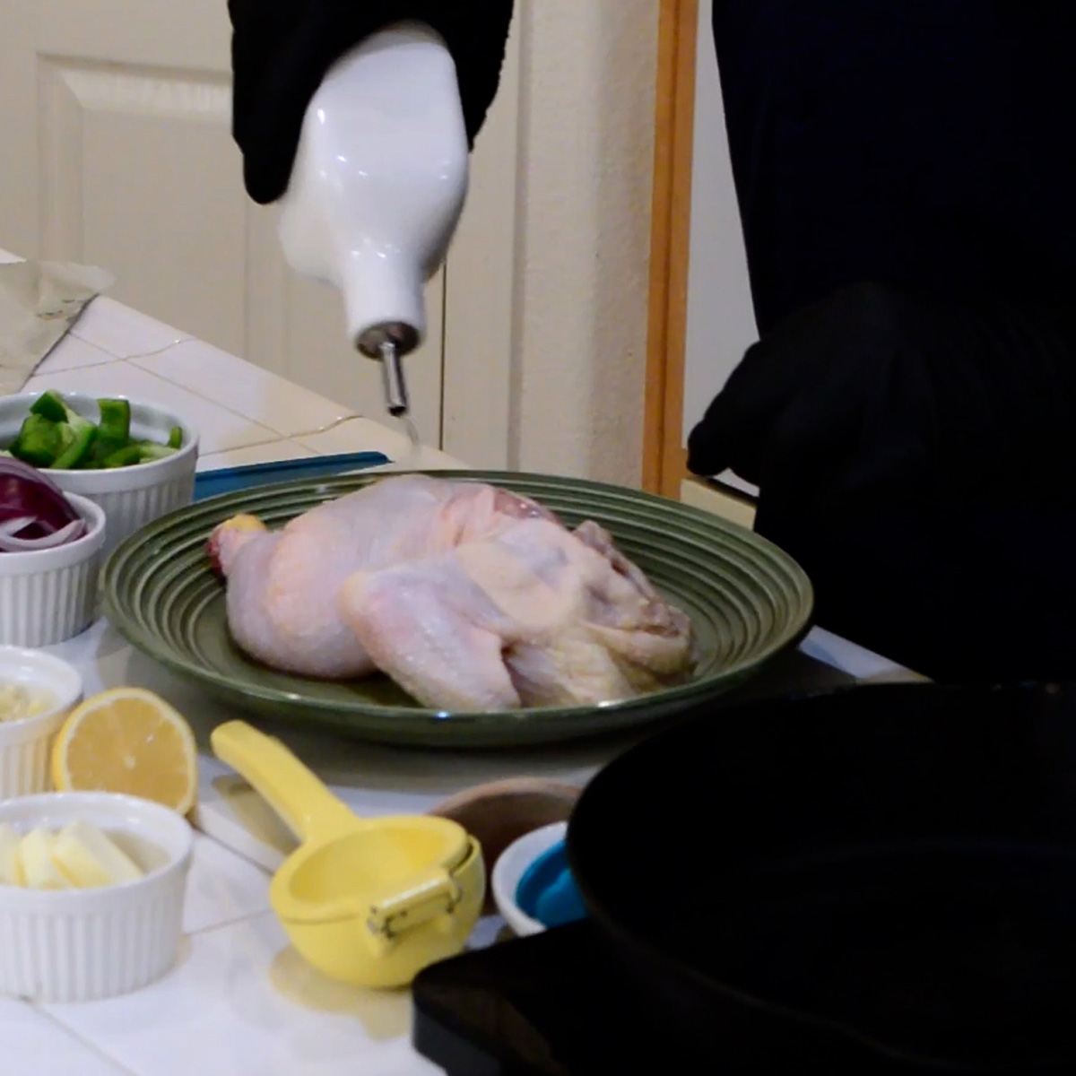 brick chicken olive oil